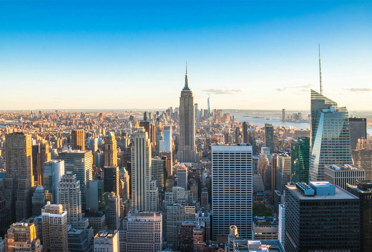 New York City skyline from the official practice website
